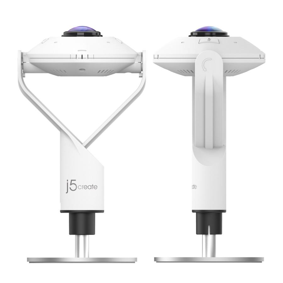 中古　Webカメラ　j5createの360度 USBーCとA 両対応1080p USB™ HD Webcam with 360° Rotation – j5create Europe