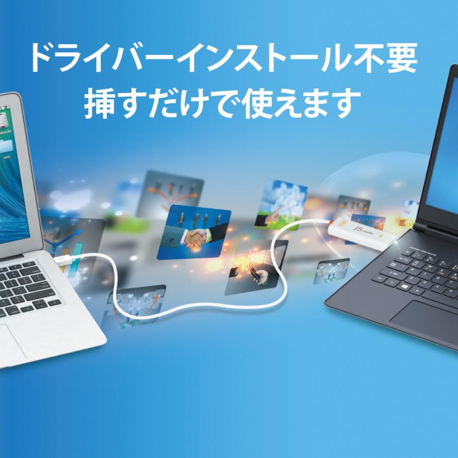 j5create リンクケーブル USB3.0 1.5m Windows-Mac間転送可 5Gbps転送 Windows7以降/MacOSX 10.10以降 JUC500-EJ | j5 create | 04