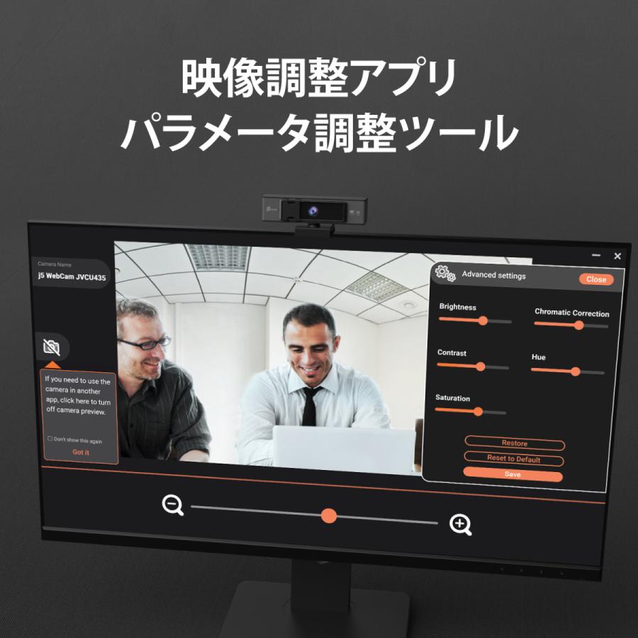 j5 create j5create USB 4K Ultra HD webカメラ 5倍