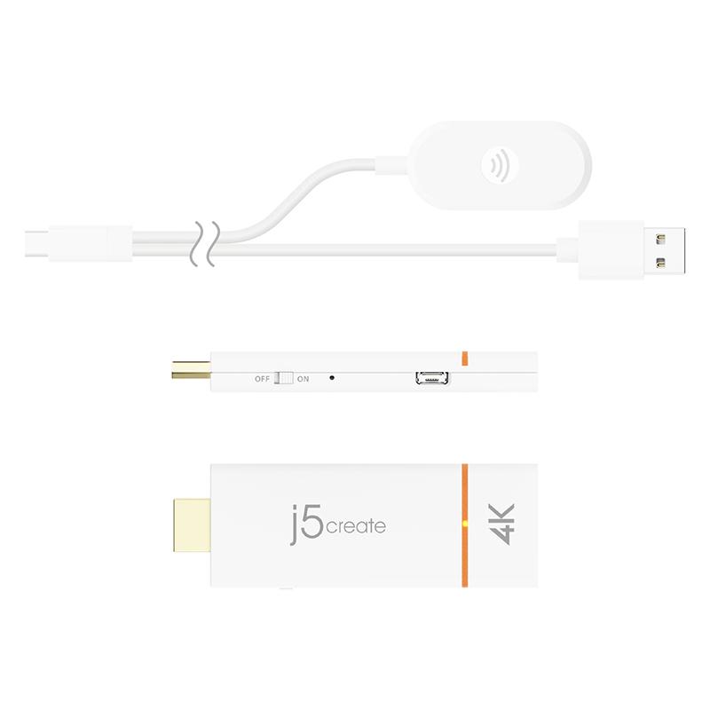 j5create ワイヤレス 4K HDMI ドングルレシーバー 受信機 5G/2.4GHz ルーター不要 距離15m Windows Mac android iOS対応 ディスプレイミラーリング JVAW76-EJ | j5 create | 07