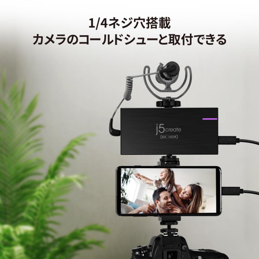 j5 create j5create 4k30fps録画配信 HDMI キャプチャーボード 4K60Hz