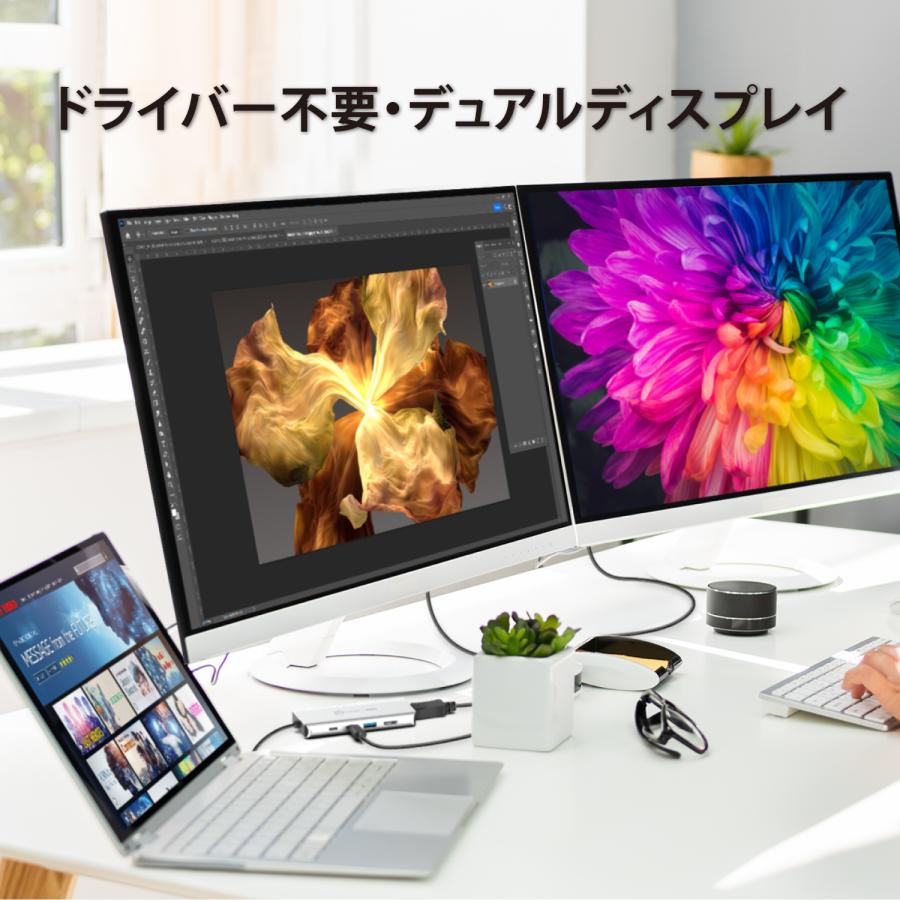 j5 create j5create USB4 5in1 Intelチップ デュアル
