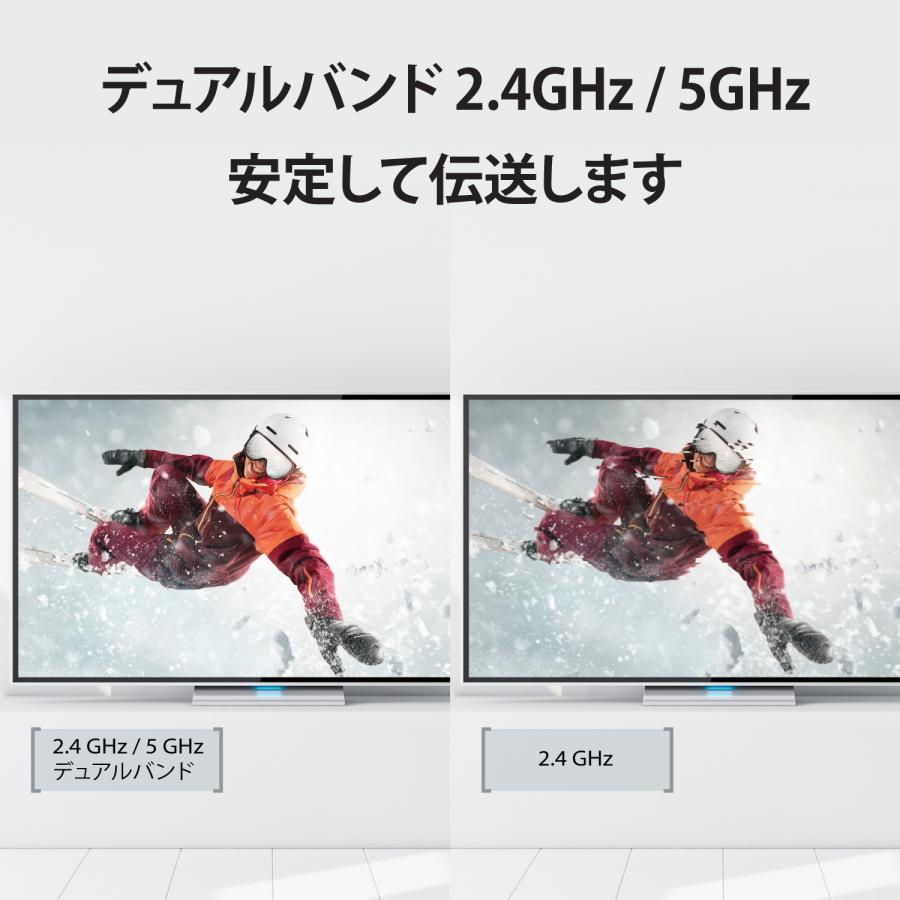 j5create 4K ワイヤレス HDMI HDMI to HDMI 受送信機【HDCP対応 無線距離30m 5G/2.4GHz プラグ&プレイ】受信機Miracast AirPlay Chromecast対応 JVAW75-EJ | j5 create | 04