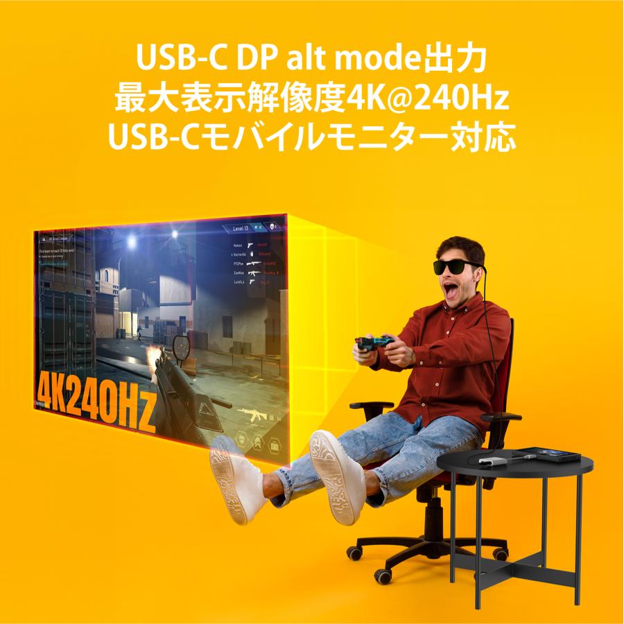j5create USB-C to 2ポート C アダプタ DP alt mode出力 PD充電100W JCA164-EJ |  | 01