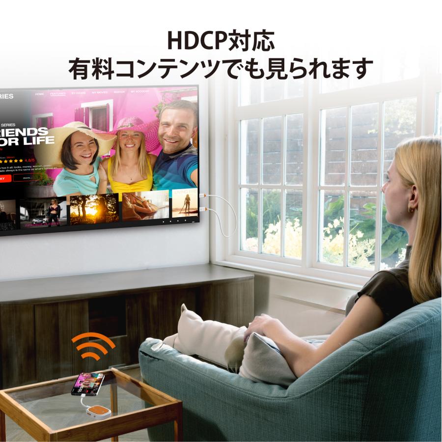 j5create ワイヤレスミラーリング USB-C to HDMI 受送信機 HDCP対応 JVAW61-EJ |  | 02