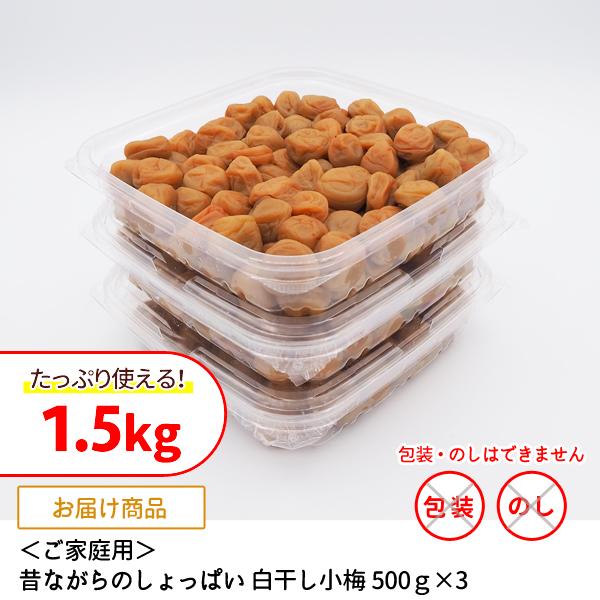 JA紀南 ご家庭用 紀州小梅干 昔ながらのしょっぱい白干し小梅 塩分22