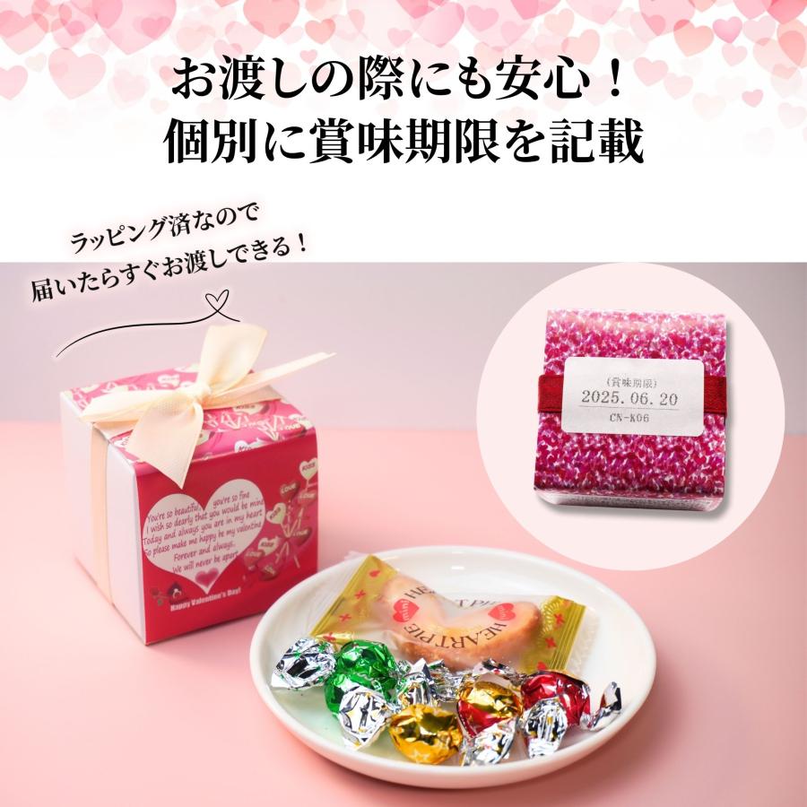 バレンタイン 2026 チョコ 個包装 大量 プチギフトお菓子 わくわく