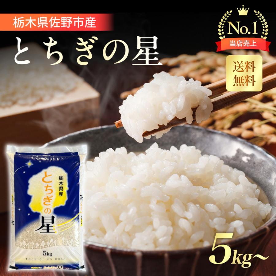 令和7年産 とちぎの星5kg〜20kg 栃木県産 JA直送 低温倉庫保管 佐野