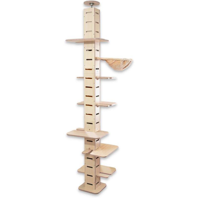 ottostyle.jp キャットツリー TOTEM ナチュラル ＆ハンモック セット 約 サイズ jp キャットツリー TOTEM ナチュラル ＆ハンモック セット 　