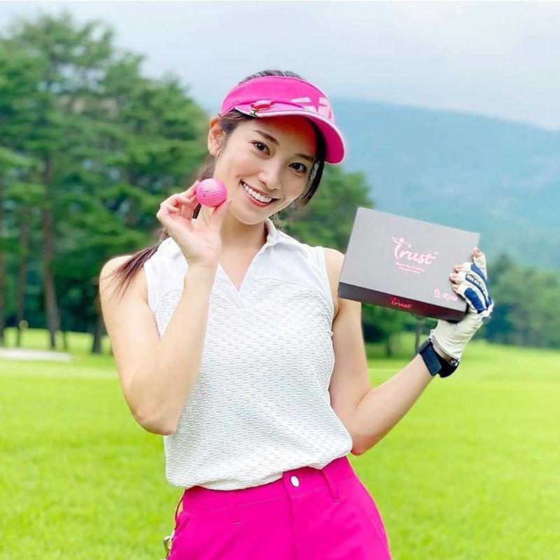 【公式】 TrustトラストゴルフボールRosaウレタンカバー 3ピースリアクティブコア(ツアー系) ヘッドスピード42m/s以下 ローサパールピンク 【2100296148】(10824円)