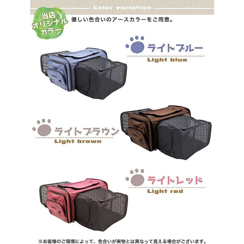 【推し】 Animary ペットキャリーバッグ 猫 小型犬 折りたたみ 拡張 キャスター キャスター付き 【2414408176】(12443円)