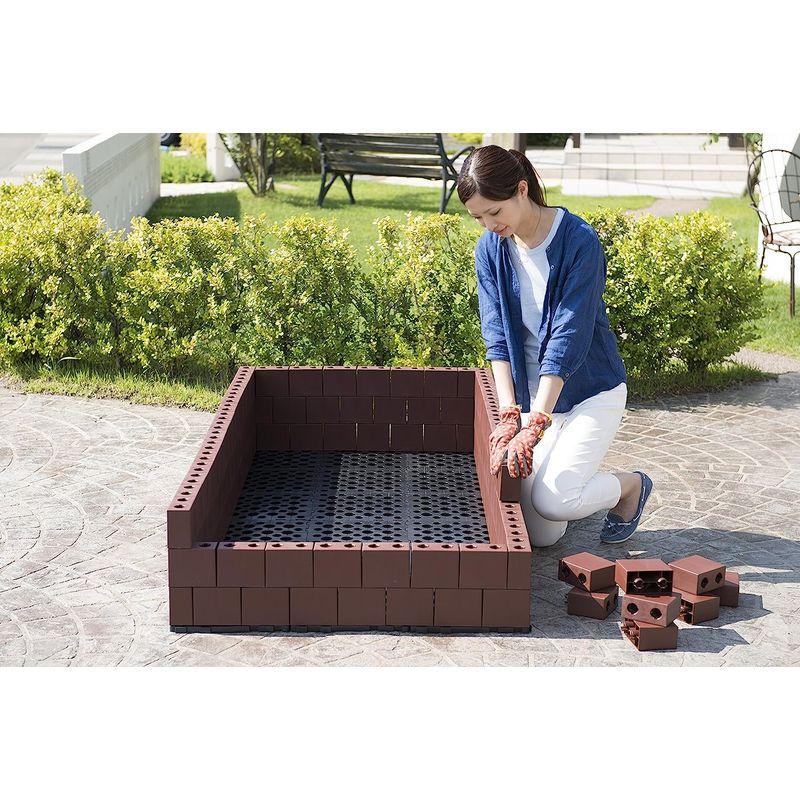 システムファーム（組立て式花壇・菜園） 60cm×90cm×2段 セット アイボリー アイボリー 組立て式花壇 菜園 60cm×90cm×2段 セット
