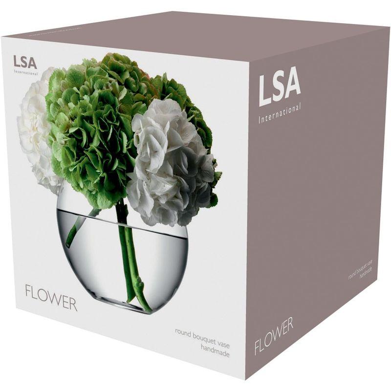 LSA(エルエスエー) フラワーベース(花器) クリア 高さ22cm FLOWER G613-22-301 エルエスエー フラワーベース 花器 クリア 高さ22cm FLOWER G613 サイズ