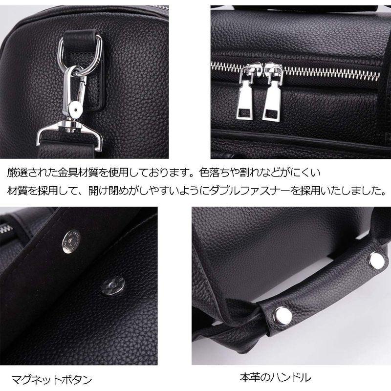 雅革 ボストンバッグ 本革 牛革 2WAY 防水 軽量 大容量 手提げ レザー 出張 旅行 トラベル スポーツ 修学旅行 メンズ ブラック ボストンバッグ 本革 牛革 2WAY 防水 軽量 大容量 手提げ レザー 出張 旅行 トラベル スポーツ 修学旅行 メンズ ブラック