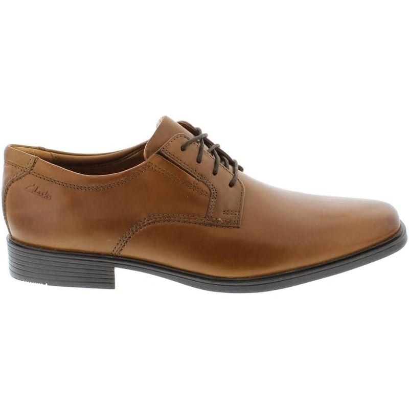 クラークス ビジネスシューズ 革靴 レースアップ ティルデンプレイン 本革 メンズ ダークタンレザー 25.0 cm レースアップ ビジネスシューズ 革靴 ティルデンプレイン 本革 メンズ ダークタンレザー cm