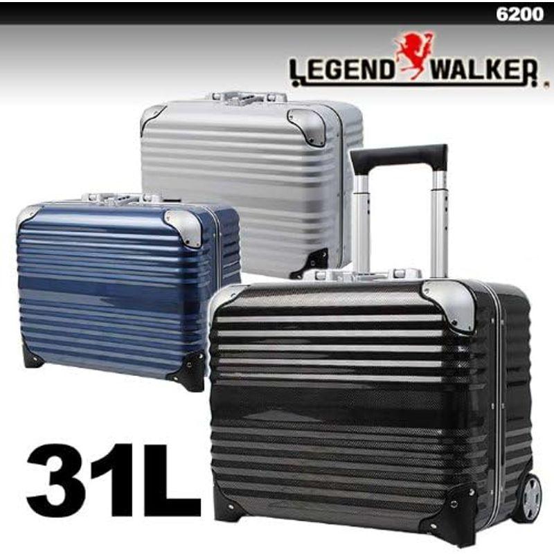 【ラスト1点】 LEGEND WALKER スーツケース キャリーバッグ キャリーケース 2輪 TSAロック PC100% 軽量細フレーム 31L 6200 【2690497649】(13867円)