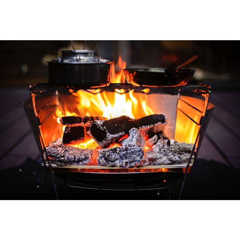 MAAGZ（マーグズ）多次元型焚火台RAPCA（ラプカ）風防セット CT0003 ラプカ 風防セット 風防 マーグズ 多次元型焚火台RAPCA CT0003 345mm 収納ケース