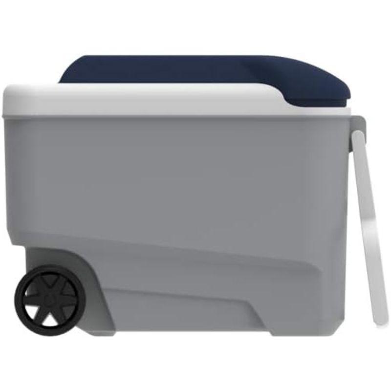 igloo(イグルー) クーラーボックス マックスコールド 40 (約38L) ローラー 00034687 アッシュグレー 約38L イグルー クーラーボックス マックスコールド ローラー アッシュグレー サイズ