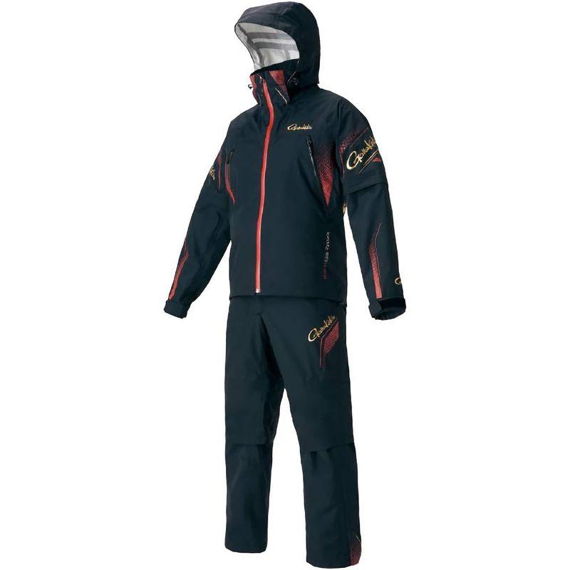 【国産】 がまかつ(Gamakatsu) フィッシングレインスーツ(半袖デタッチャブル) GM3643 ブラック M 【DG7199948516】(25509円)