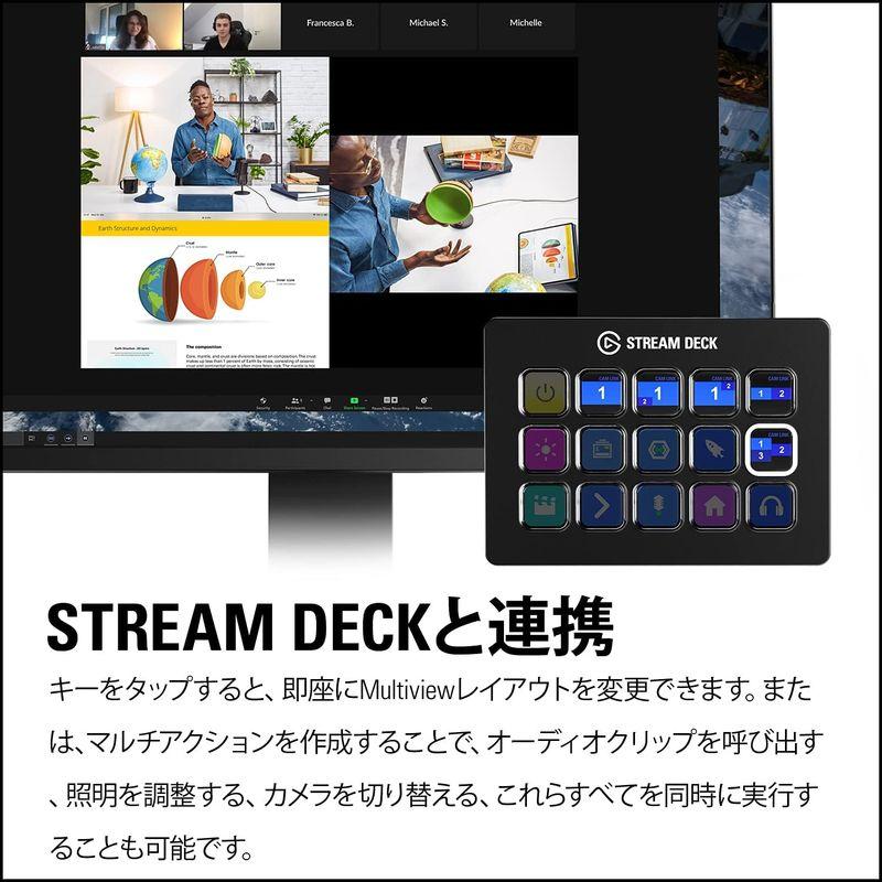 Elgato Cam Link Pro 内蔵カメラキャプチャカード HDMI入力 1080p60 4K/30 配信/録画/ビデオ会議/授業/ Elgato Cam Link Pro 内蔵カメラキャプチャカード HDMI入力 1080p60 4K/30 配信/録画/ビデオ会議/授業/