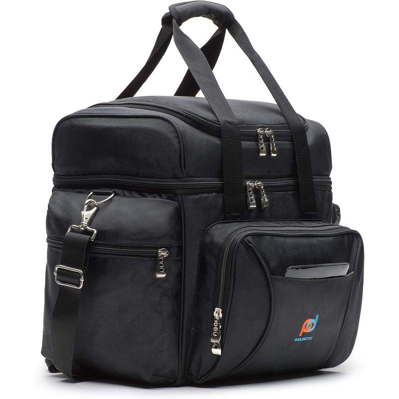 XXX-特大 複数の食事用クーラーバッグ(XXX-14x13x9.5インチ)-ハードライナーなしデュアル断熱コンパートメント、高耐久1680 XXX 5インチ 特大 複数の食事用クーラーバッグ 14x13x9 ハードライナーなしデュアル断熱コンパートメント 高耐久1680