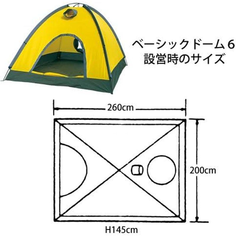 【初期/レア】 アライテント ベーシックドーム6 5人用（最大6人）0340200 【UOI1296037491】(45918円)