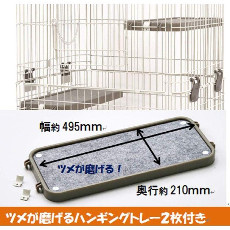 マルカン キティケージ 1000 グレー 猫用 キティケージ グレー 猫用