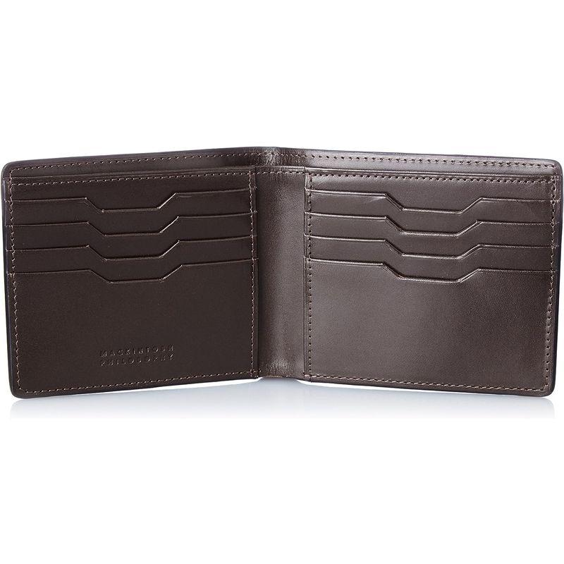 限定素材を使用 マッキントッシュフィロソフィー 財布 メンズ 二つ折り 小銭入れなし ブラッドノック NAVY 【1928392533】(9940円)