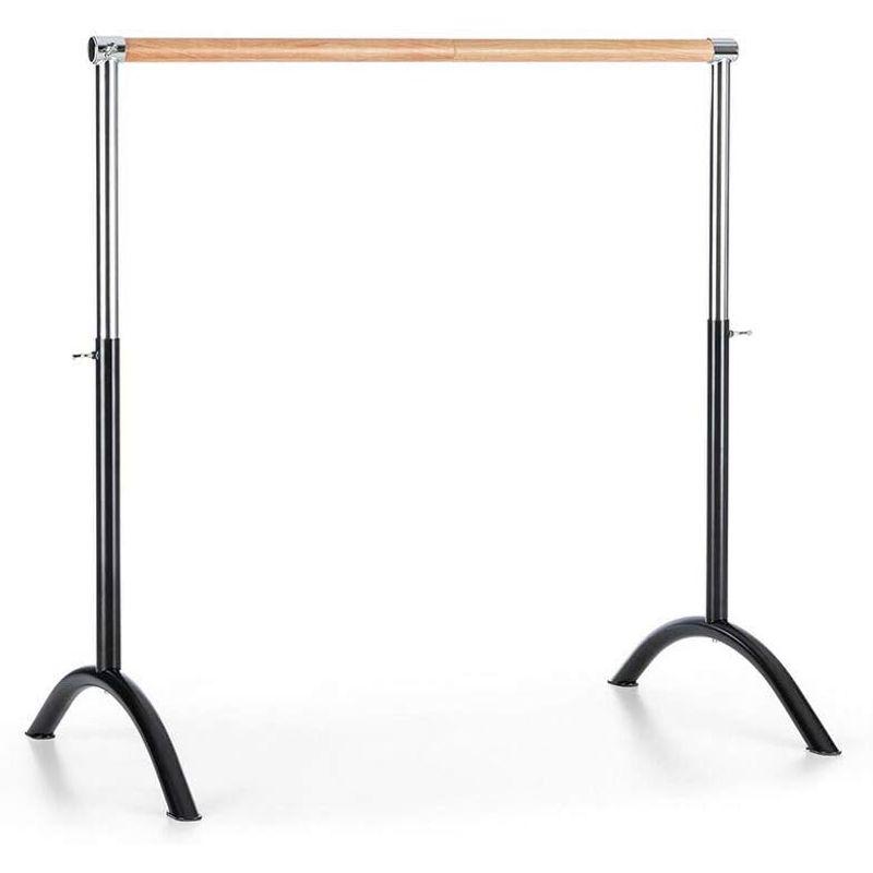 バレエバー レッスンバー 1段式 上下可動式 コンパクト 軽量 簡単 組立式 ballet-barre001 レッスンバー 1段式 上下可動式 コンパクト 軽量 簡単 組立式 ballet barre001