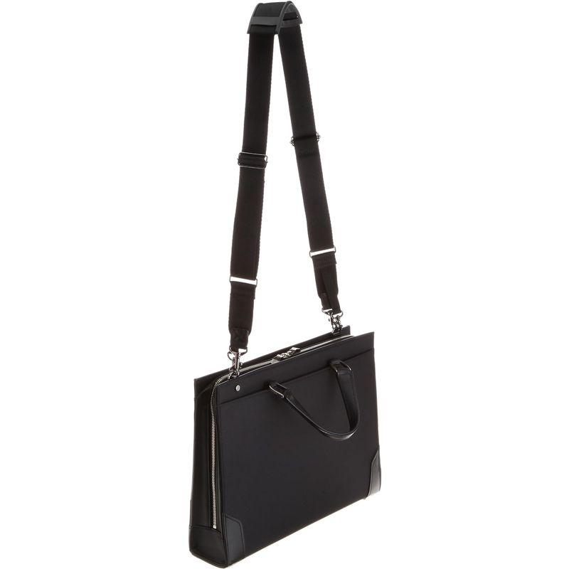 アイエスプラス ビジネスバッグ 革手2本手ハンドル39ｃｍ(PC収納可) 日本製 ブラック ビジネスバッグ 革手2本手ハンドル39ｃｍ PC収納可 日本製 ブラック