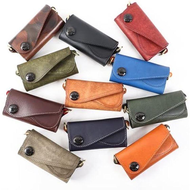 BEERBELLY ビアベリー ダブルフラップ キーケース 三つ折り airtagケース ブラック ビアベリー ダブルフラップ キーケース 三つ折り airtagケース ブラック 　