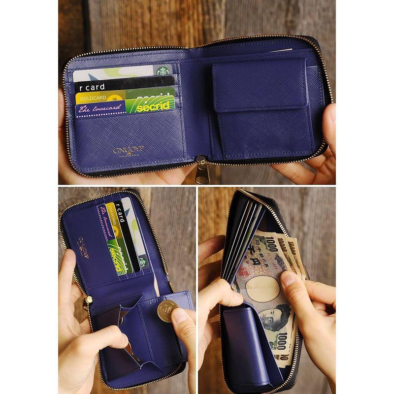 GNUOYP ニュピ ラウンドファスナー折り財布 キルティングカモフラージュ TM1004 ニュピ ラウンドファスナー折り財布 キルティングカモフラージュ TM1004 　