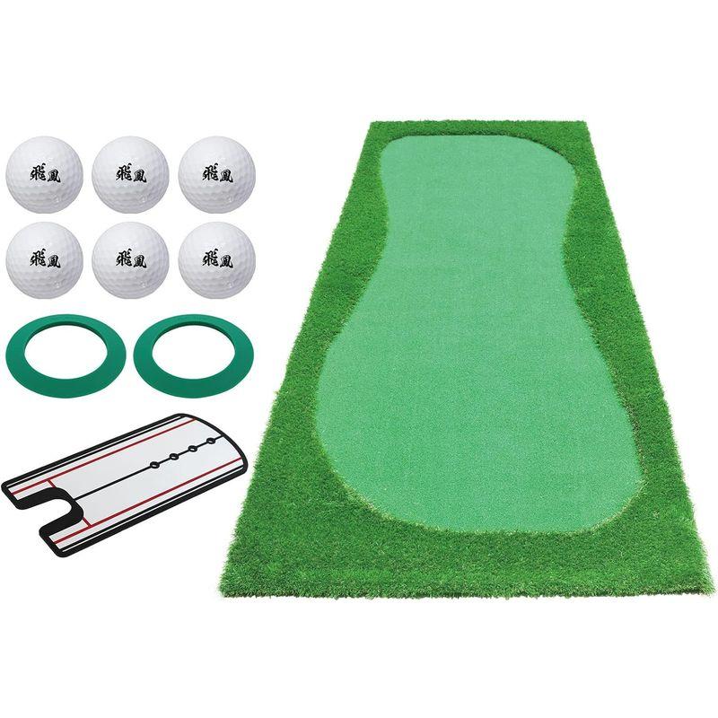 GolfStyle ゴルフスタイル パター マット 3m 大型　室内　ゴルフ GolfStyle パターマット 3m ゴルフ パター 練習 マット ゴルフ