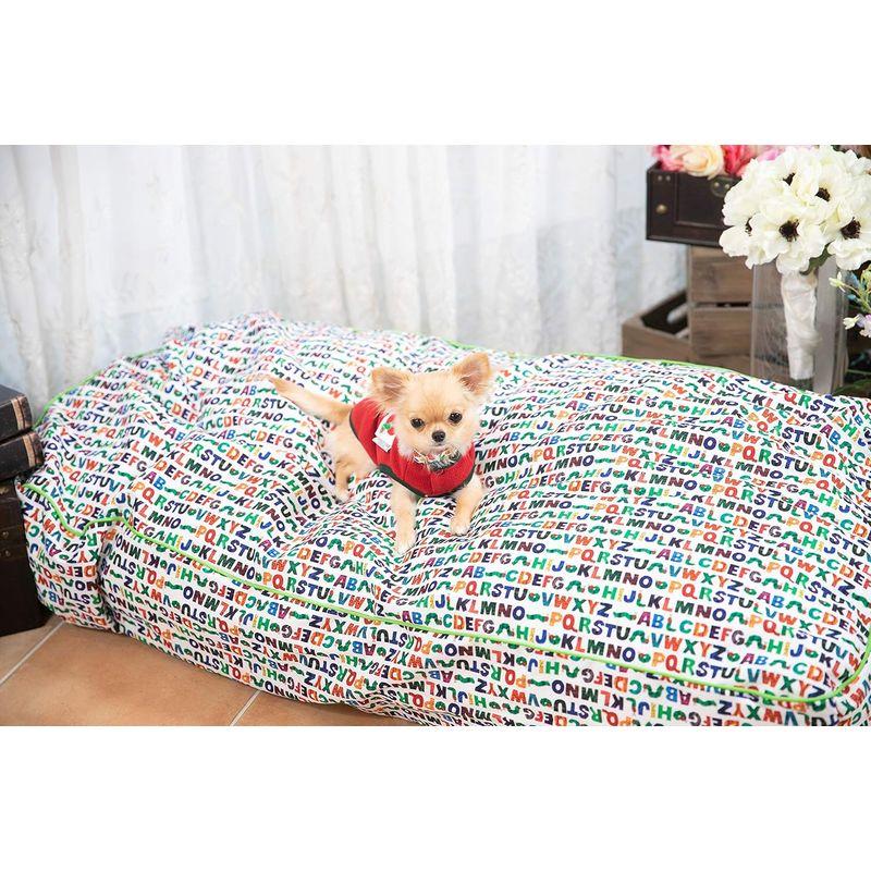 ミスターマック (Mr.Mac) はらぺこあおむし アルファベット柄ベッド ワイド Mr Mac はらぺこあおむし アルファベット柄ベッド ワイド