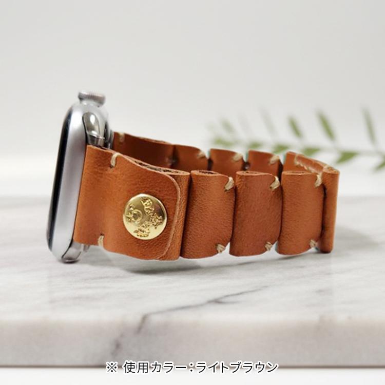 アップルウォッチ バンド -Quick- 本革 栃木 レザー 時計ベルト Apple