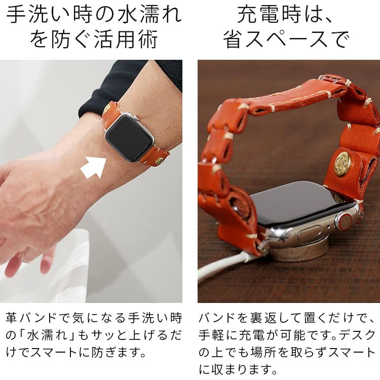 Apple Watch バンド-Quick- HUKURO アップルウォッチ バンド -Quick- 本革 栃木 レザー 時計ベルト Apple