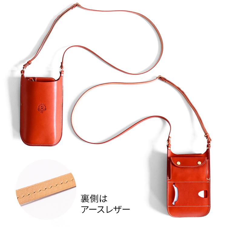 HUKURO スマホポーチ スマートサイフ L スマホショルダー レディース