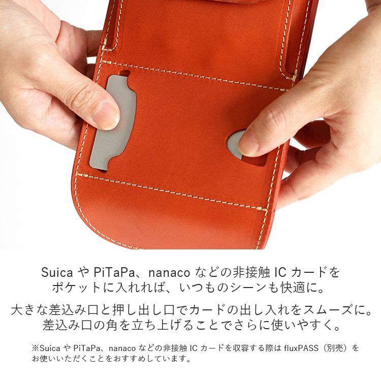 栃木レザー - 【未使用品】HUKURO★栃木レザー・スマホポーチ・Lサイズ HUKURO スマホポーチ スマートサイフ L スマホショルダー