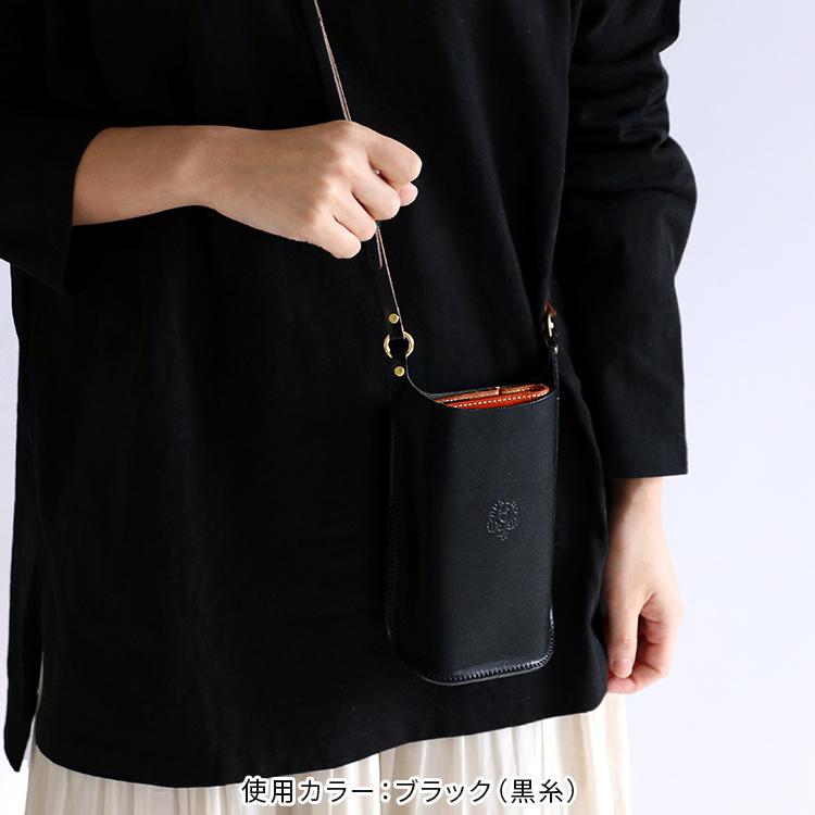 HUKURO スマホポーチ スマートサイフ L スマホショルダー レディース
