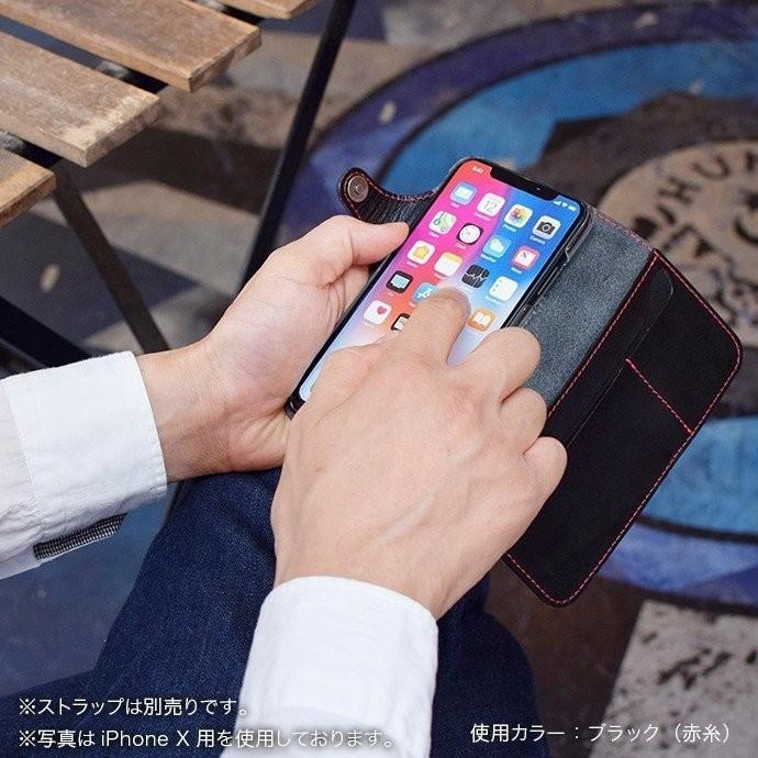 Iphone ケース Se Se2 8 7 手帳型 スマホケース 本革 栃木レザー メンズ レディース アイフォン 日本製 Hukuro Hu Ip030 Hukuro 通販 Yahoo ショッピング