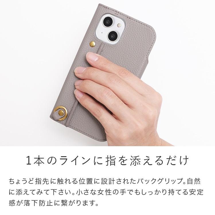 HUKURO iphone16e ケース 手帳型 vibrant series レディース 本革