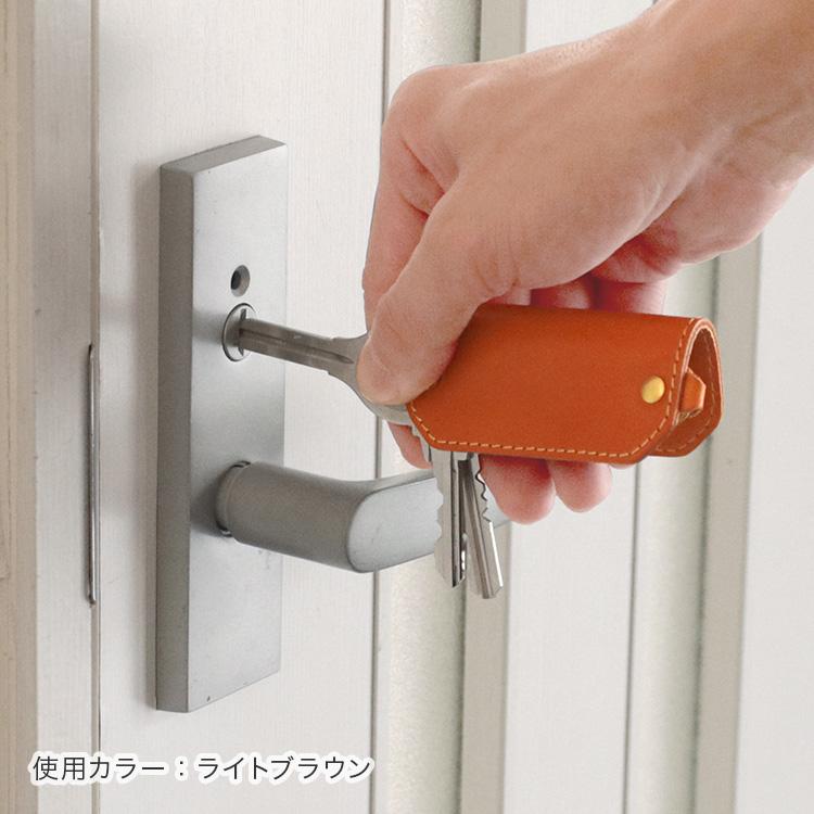 ブラウン　kaoyorinakami leather key case レザー ブラウン kaoyorinakami leather key case レザー キーケース 革