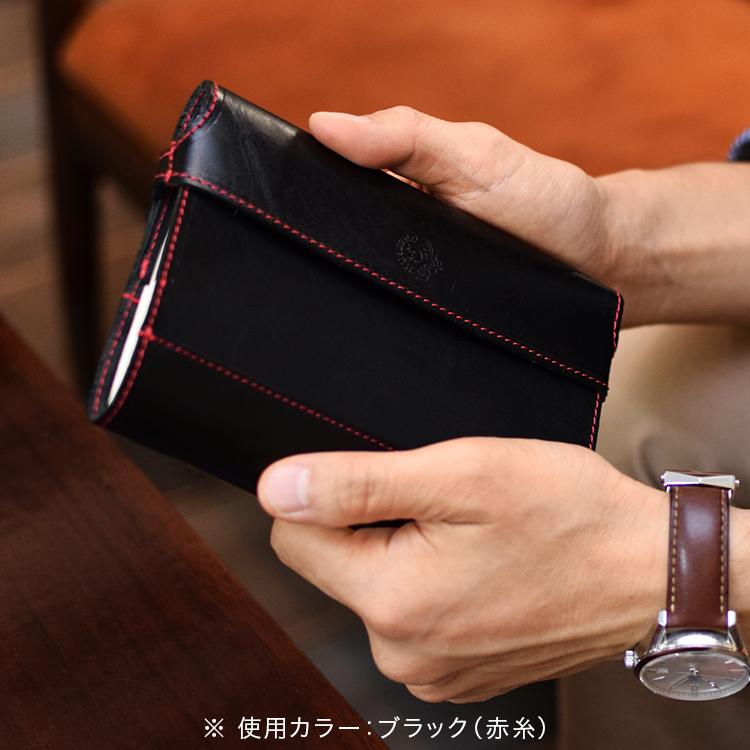 HUKURO ブックカバー 手帳カバー B6 サイズ 本革 栃木レザー メンズ