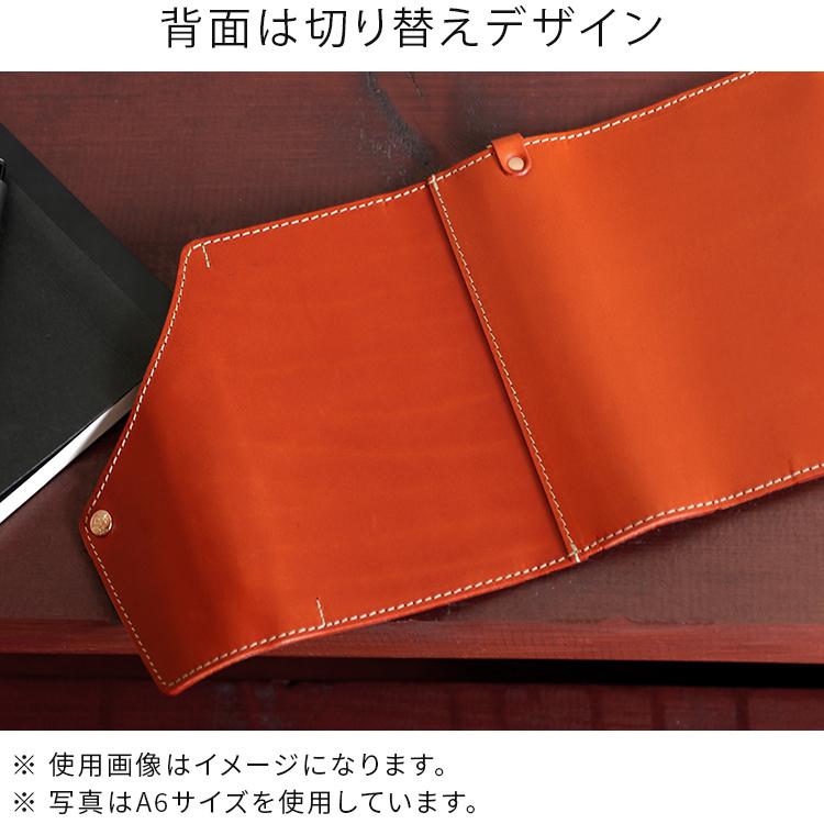 HUKURO 手帳カバー ほぼ日weeks MEGA 冊子タイプ 本革 栃木レザー