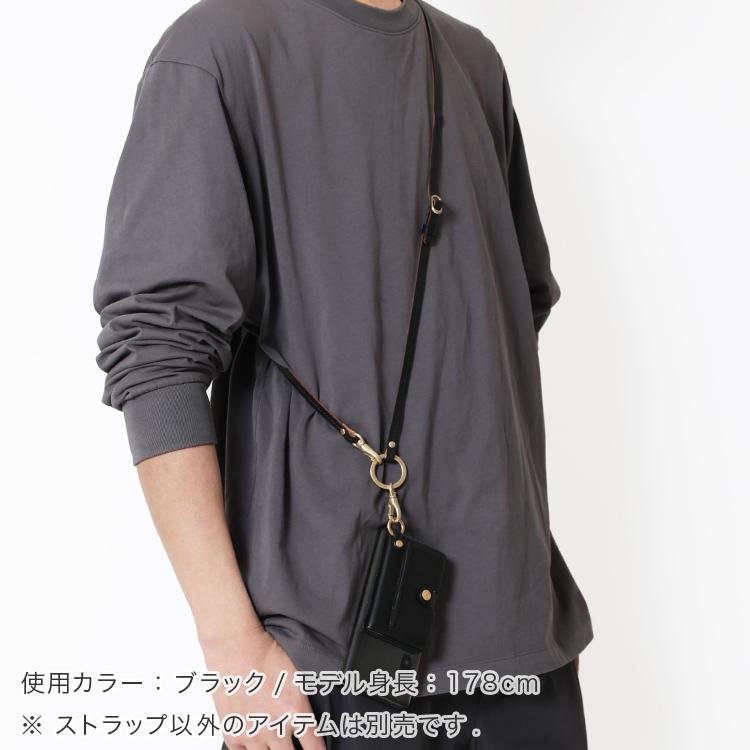 HUKURO 【期間限定】レッド ショルダー ストラップ -Ring- メンズ