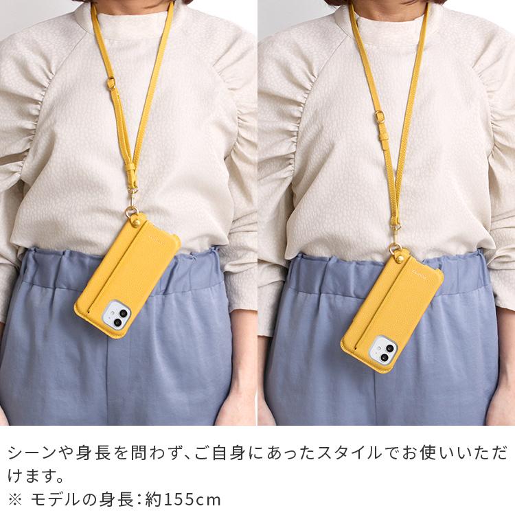 ネック ストラップ vibrant series 本革 レザー メンズ レディース ロング ネック ホルダー スマートフォン iphone 落下防止 日本製 HUKURO フクロ | HUKURO | 10