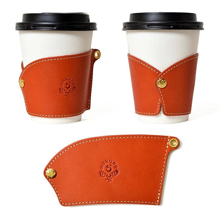 HUKURO カップスリーブ M 本革 栃木レザー メンズ レディース スタンド