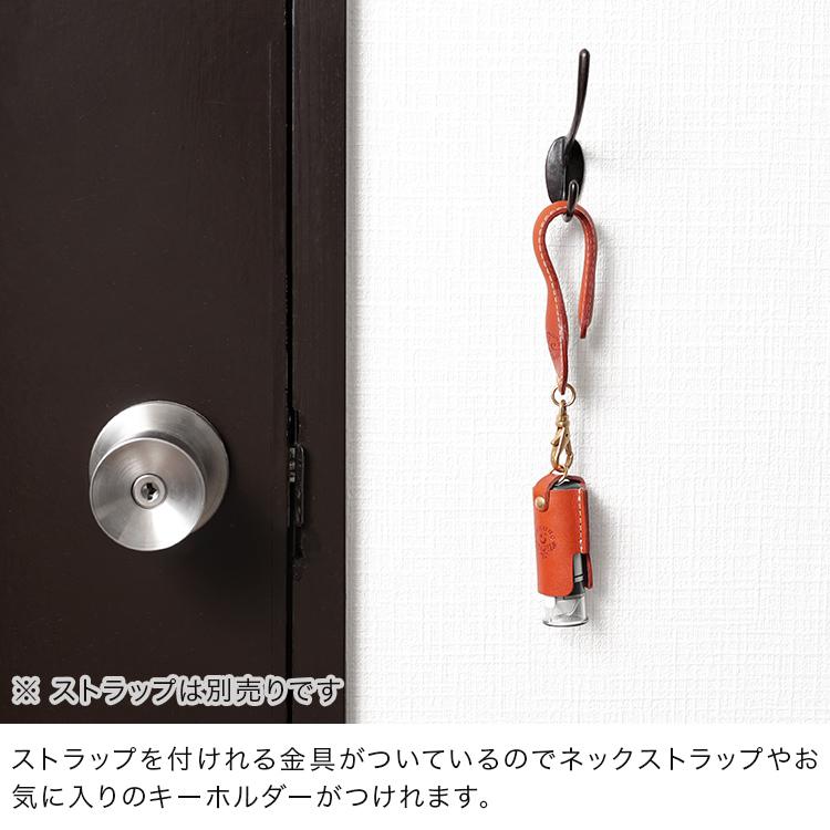 HUKURO シャチハタ キャップレス9 カバー 栃木レザー 本革 メンズ