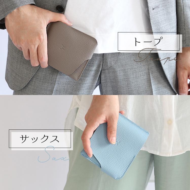 HUKURO 二つ折り財布 JITAN レディース vibrant series 本革 レザー