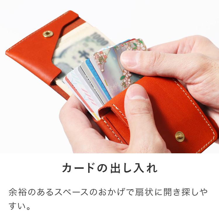 HUKURO 二つ折り財布 手のひら財布-Beh- メンズ 本革 栃木レザー HUKURO 二つ折り財布 手のひら財布-Beh- メンズ 本革 栃木レザー